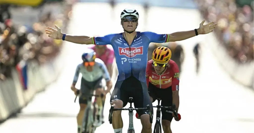 Tour, le pagelle: Van der Poel da solo batte tutto il gruppo, 8. Tiberi sotto tono: 5 - La Gazzetta dello Sport