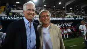 'Roberto Mancini è il nuovo ct, Claudio Ranieri direttore tecnico'. L'annuncio di Malagò